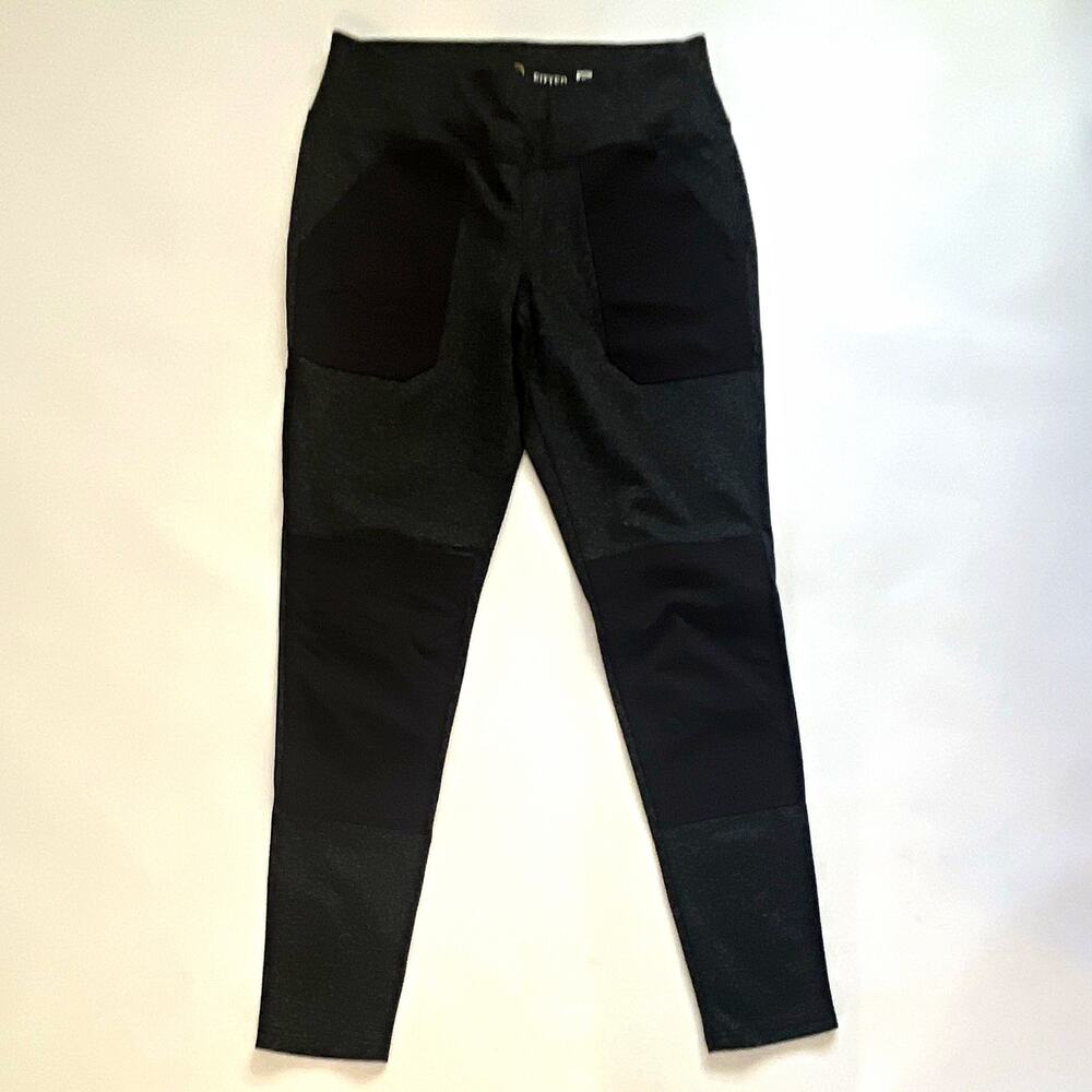 Carhartt Force Women’s Black/Gray Colorblock Ankle Leggings Pockets Sz S Reg
